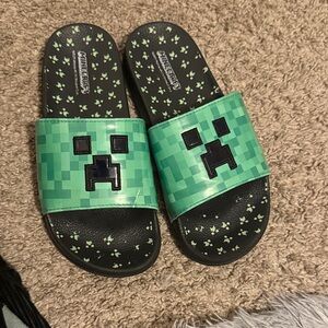Creeper Kids Slide Sandals - Green